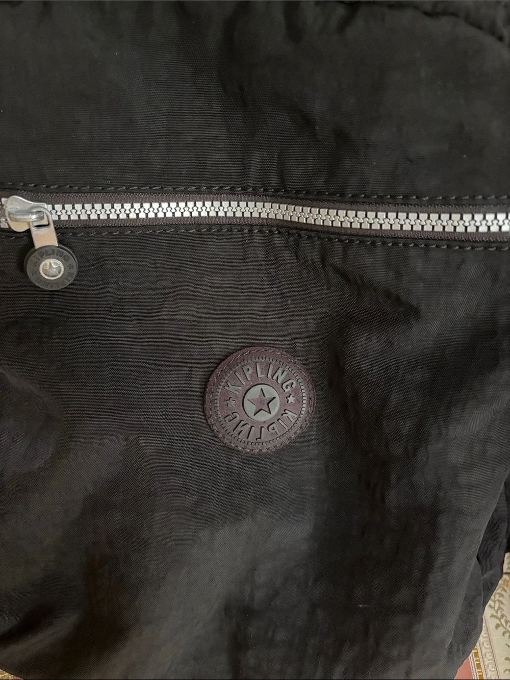 Kipling Large Nylon black  backpack